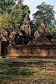 Banteay Srei temple - the 2nd enclosure from the moat